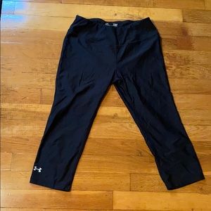 Under Armour Capri black leggings